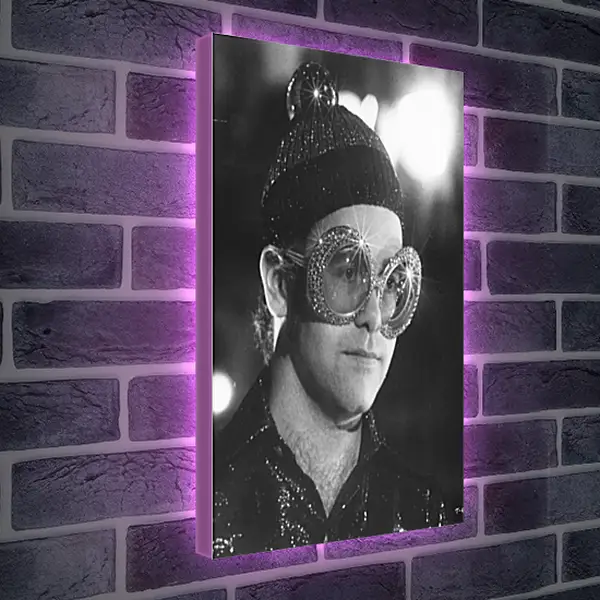 Лайтбокс световая панель - Элтон Джон. Elton John Лайтбокс световая панель - Элтон Джон. Elton John