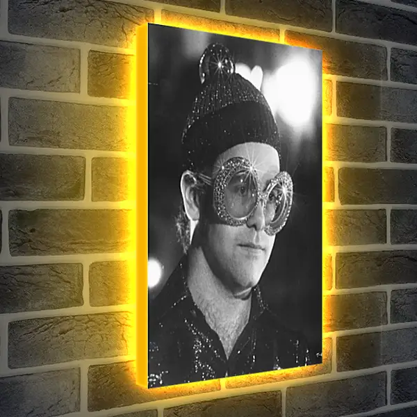 Лайтбокс световая панель - Элтон Джон. Elton John Лайтбокс световая панель - Элтон Джон. Elton John