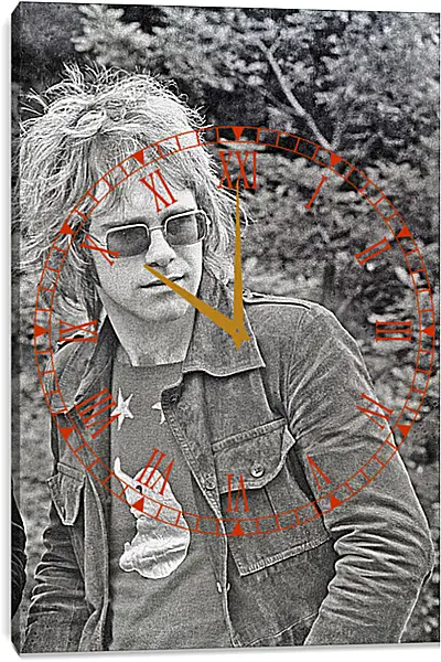 Часы картина - Элтон Джон. Elton John Часы картина - Элтон Джон. Elton John