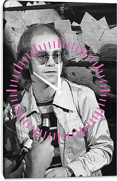 Часы картина - Элтон Джон. Elton John Часы картина - Элтон Джон. Elton John