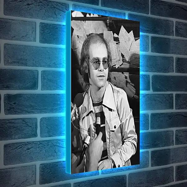 Лайтбокс световая панель - Элтон Джон. Elton John Лайтбокс световая панель - Элтон Джон. Elton John