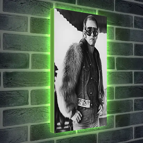 Лайтбокс световая панель - Элтон Джон. Elton John Лайтбокс световая панель - Элтон Джон. Elton John