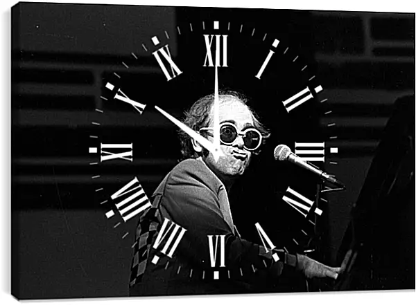 Часы картина - Элтон Джон. Elton John Часы картина - Элтон Джон. Elton John