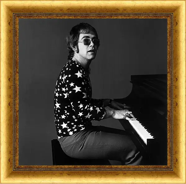 Картина в раме - Элтон Джон. Elton John Картина в раме - Элтон Джон. Elton John