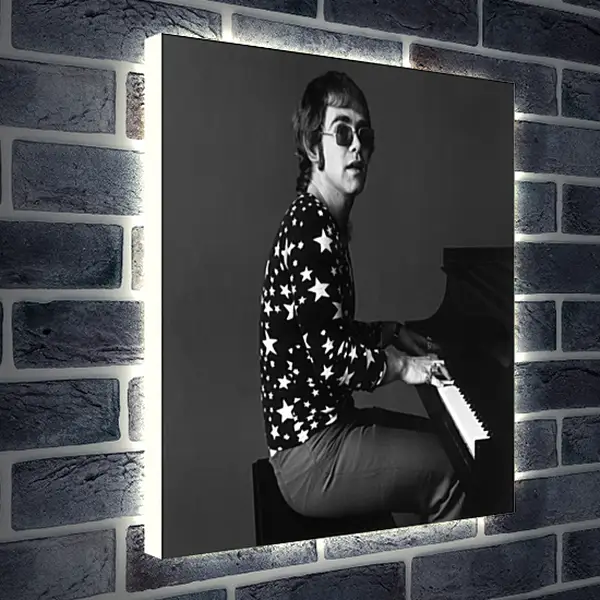 Лайтбокс световая панель - Элтон Джон. Elton John Лайтбокс световая панель - Элтон Джон. Elton John