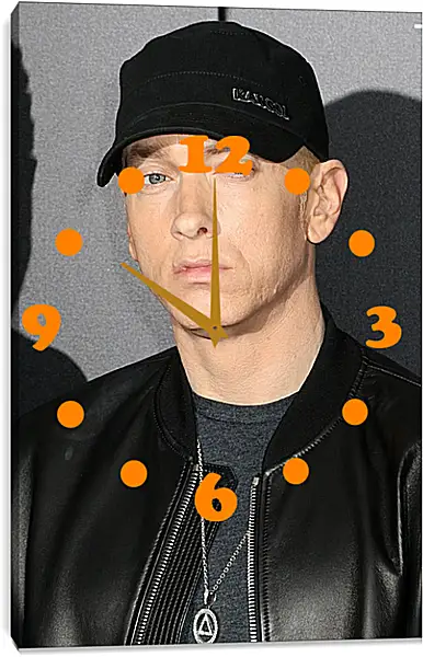 Часы картина - Эминем. Eminem Часы картина - Эминем. Eminem