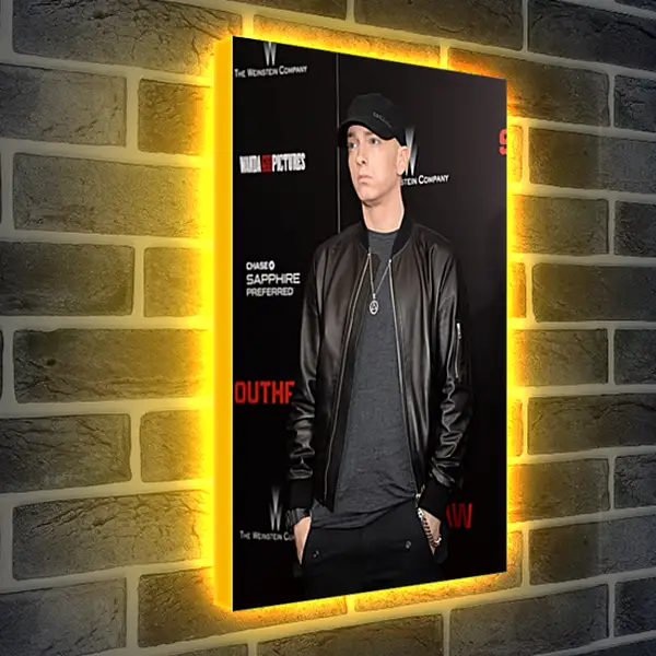 Лайтбокс световая панель - Эминем. Eminem Лайтбокс световая панель - Эминем. Eminem