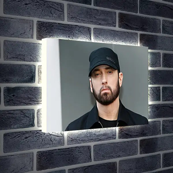 Лайтбокс световая панель - Эминем. Eminem Лайтбокс световая панель - Эминем. Eminem
