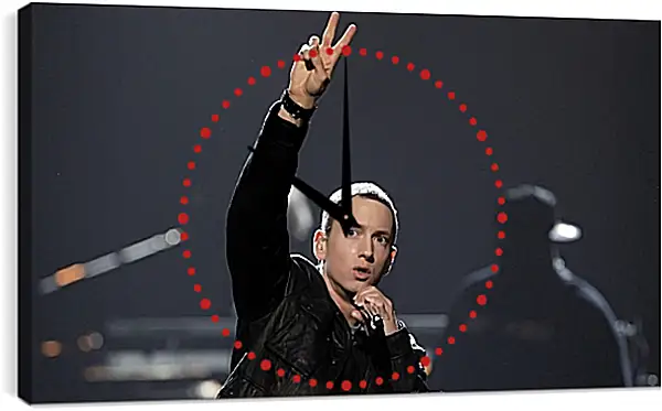 Часы картина - Эминем. Eminem Часы картина - Эминем. Eminem