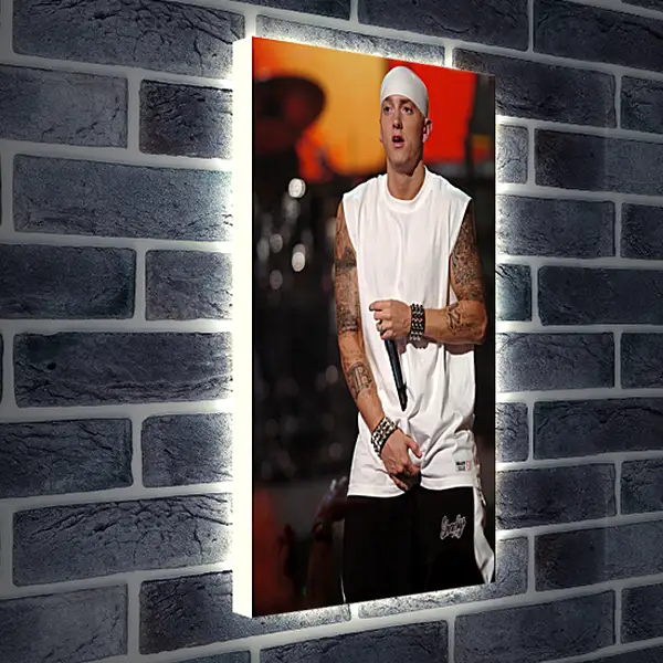 Лайтбокс световая панель - Эминем. Eminem Лайтбокс световая панель - Эминем. Eminem