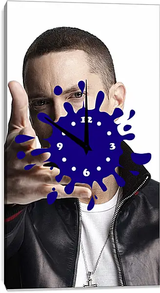 Часы картина - Эминем. Eminem Часы картина - Эминем. Eminem
