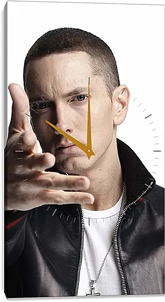 Часы картина - Эминем. Eminem Часы картина - Эминем. Eminem