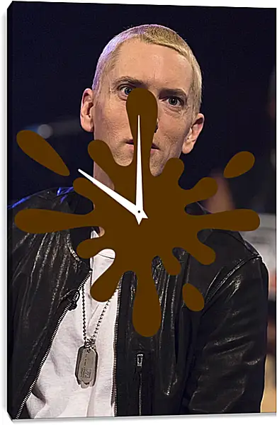 Часы картина - Эминем. Eminem Часы картина - Эминем. Eminem