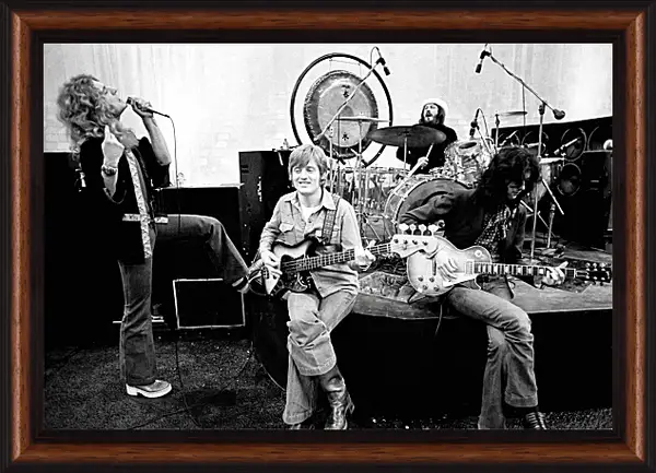 Картина в раме - Лед Зеппелин. Led Zeppelin Картина в раме - Лед Зеппелин. Led Zeppelin