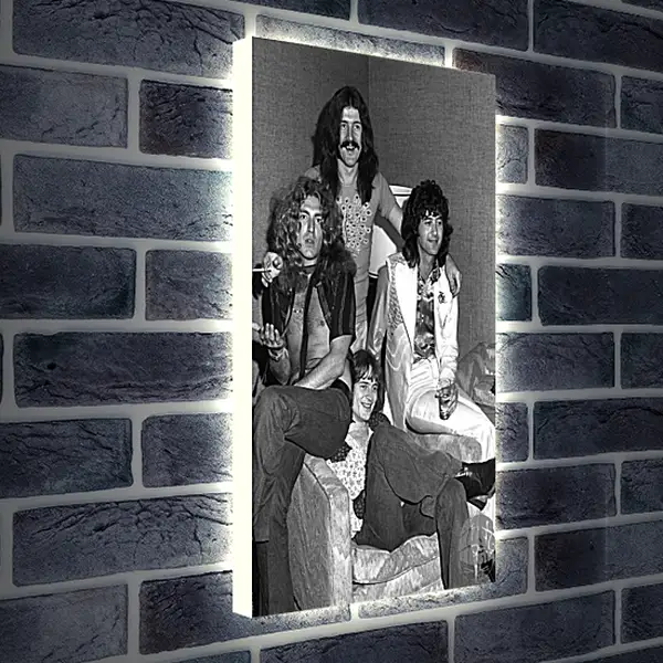 Лайтбокс световая панель - Лед Зеппелин. Led Zeppelin Лайтбокс световая панель - Лед Зеппелин. Led Zeppelin