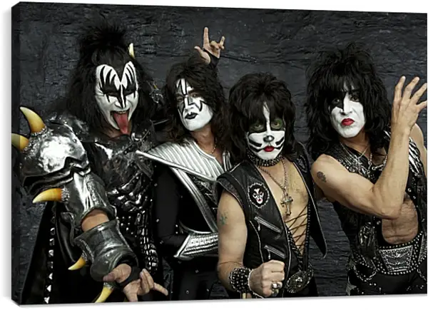 Постер на подрамнике - Кисс. Kiss Постер на подрамнике - Кисс. Kiss
