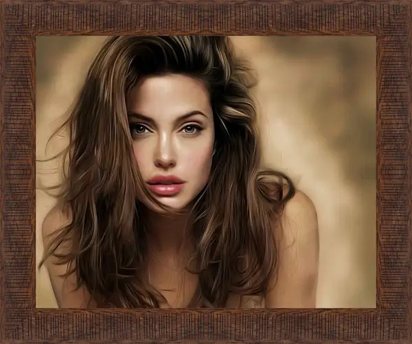 Картина в раме - Angelina Jolie - Анжелина Джоли Картина в раме - Angelina Jolie - Анжелина Джоли