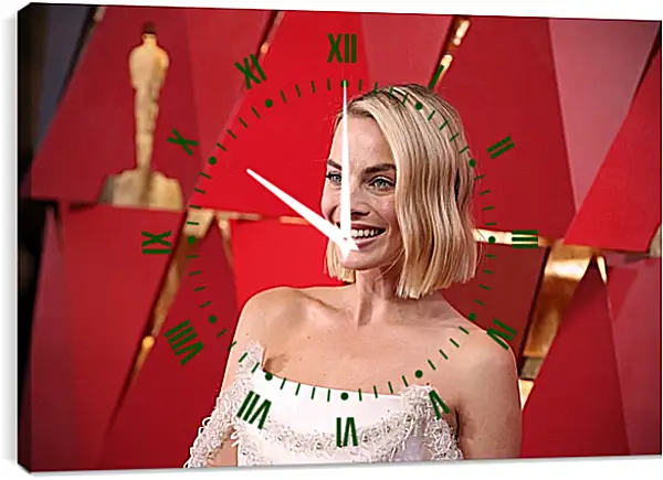 Часы картина - Марго Робби. Margot Robbie Часы картина - Марго Робби. Margot Robbie