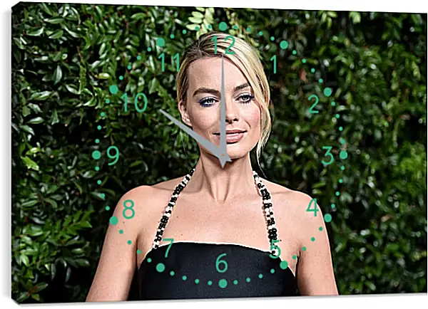 Часы картина - Марго Робби. Margot Robbie Часы картина - Марго Робби. Margot Robbie