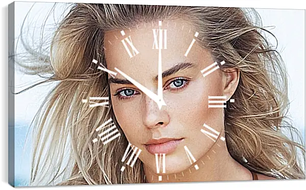 Часы картина - Марго Робби. Margot Robbie Часы картина - Марго Робби. Margot Robbie