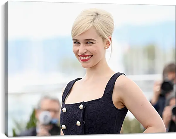 Постер на подрамнике - Эмилия Кларк. Emilia Clarke Постер на подрамнике - Эмилия Кларк. Emilia Clarke