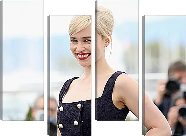 Модульная картина - Эмилия Кларк. Emilia Clarke Модульная картина - Эмилия Кларк. Emilia Clarke