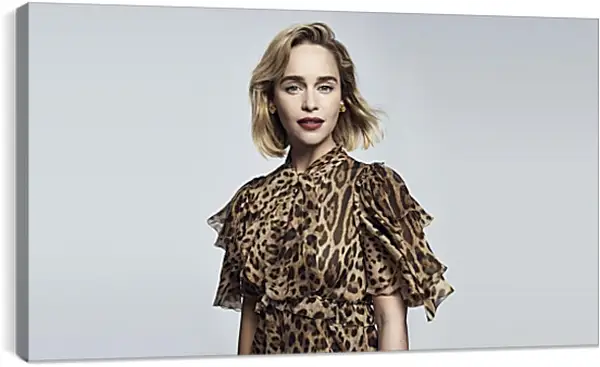 Постер на подрамнике - Эмилия Кларк. Emilia Clarke Постер на подрамнике - Эмилия Кларк. Emilia Clarke