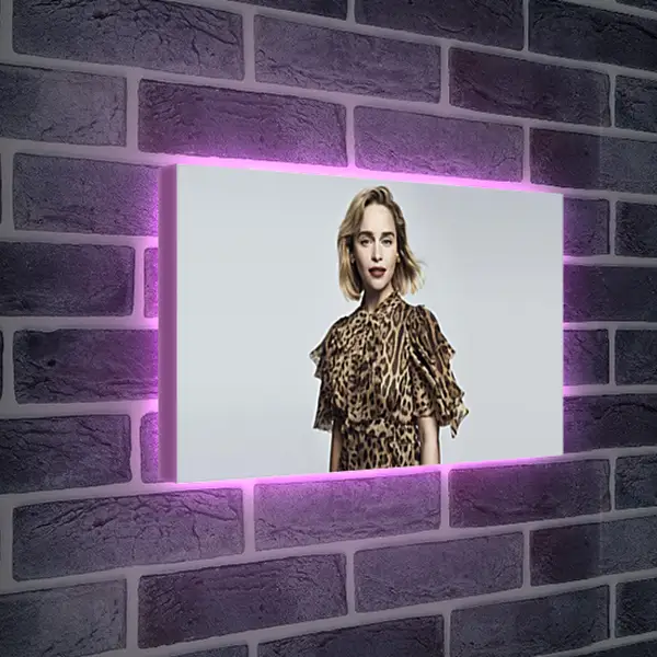 Лайтбокс световая панель - Эмилия Кларк. Emilia Clarke Лайтбокс световая панель - Эмилия Кларк. Emilia Clarke