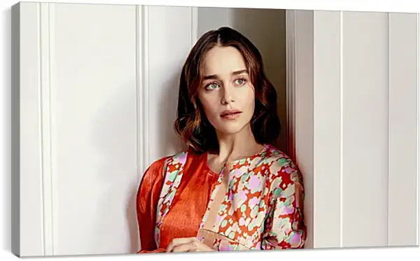 Постер на подрамнике - Эмилия Кларк. Emilia Clarke Постер на подрамнике - Эмилия Кларк. Emilia Clarke