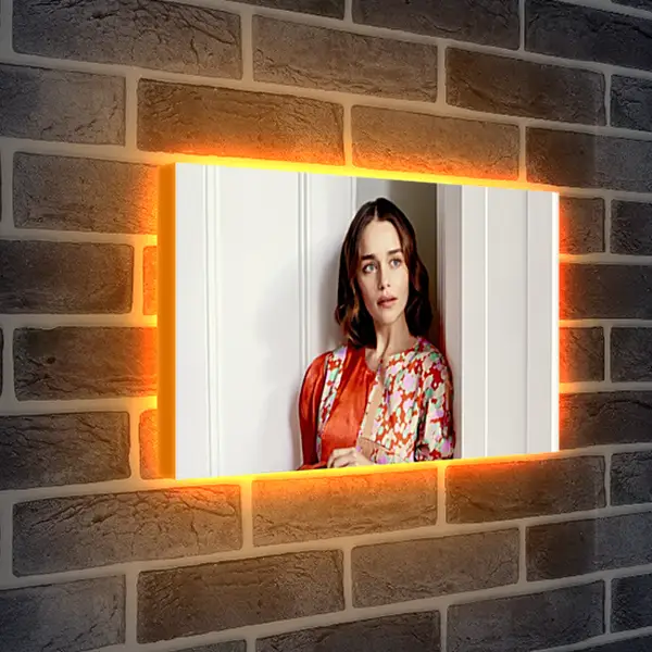 Лайтбокс световая панель - Эмилия Кларк. Emilia Clarke Лайтбокс световая панель - Эмилия Кларк. Emilia Clarke