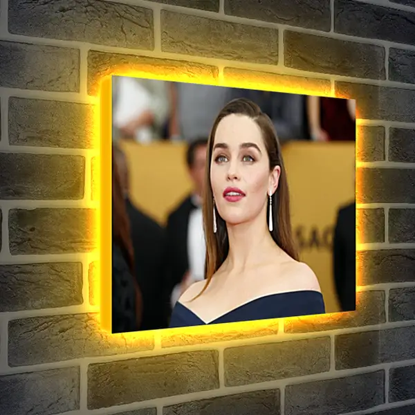 Лайтбокс световая панель - Эмилия Кларк. Emilia Clarke Лайтбокс световая панель - Эмилия Кларк. Emilia Clarke