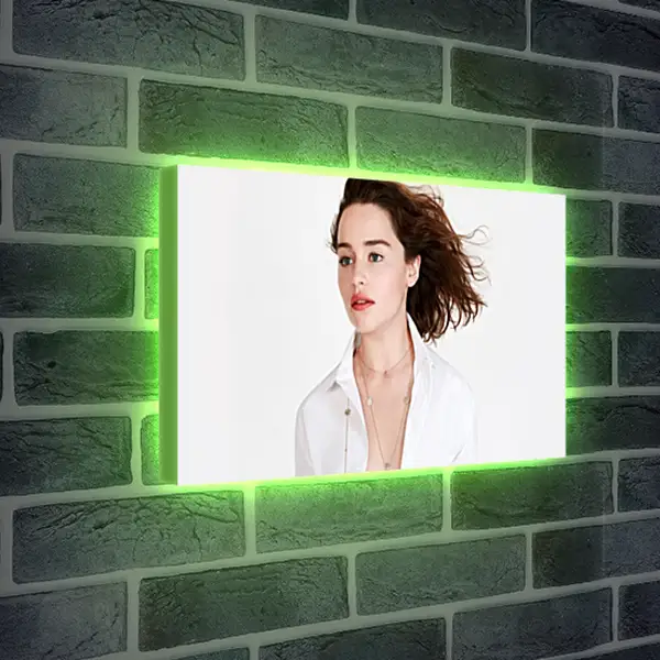 Лайтбокс световая панель - Эмилия Кларк. Emilia Clarke Лайтбокс световая панель - Эмилия Кларк. Emilia Clarke