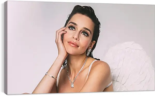 Постер на подрамнике - Эмилия Кларк. Emilia Clarke Постер на подрамнике - Эмилия Кларк. Emilia Clarke