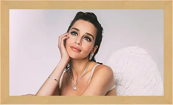 Картина в раме - Эмилия Кларк. Emilia Clarke Картина в раме - Эмилия Кларк. Emilia Clarke