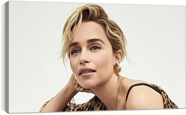 Постер на подрамнике - Эмилия Кларк. Emilia Clarke Постер на подрамнике - Эмилия Кларк. Emilia Clarke