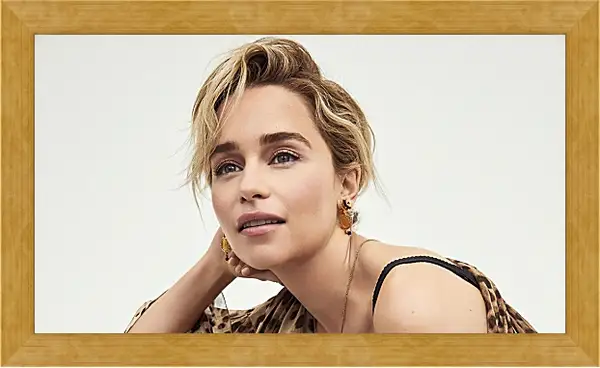 Картина в раме - Эмилия Кларк. Emilia Clarke Картина в раме - Эмилия Кларк. Emilia Clarke