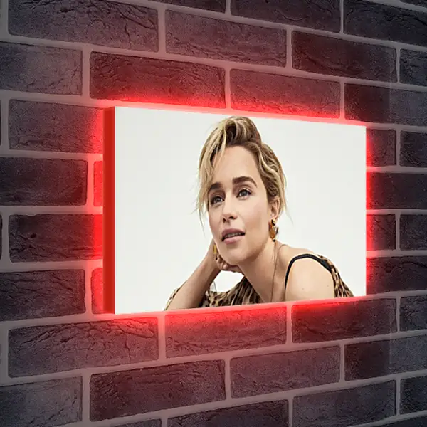 Лайтбокс световая панель - Эмилия Кларк. Emilia Clarke Лайтбокс световая панель - Эмилия Кларк. Emilia Clarke