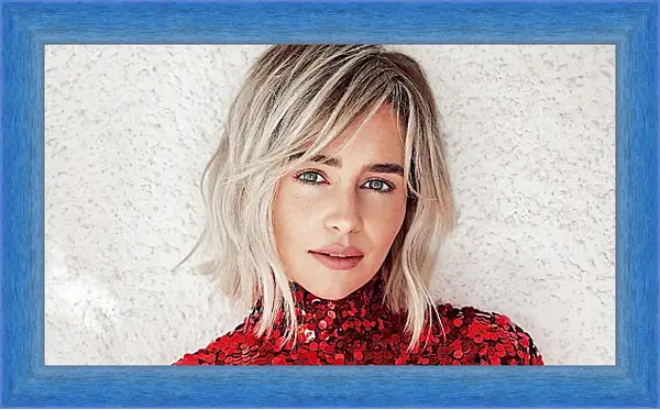 Картина в раме - Эмилия Кларк. Emilia Clarke Картина в раме - Эмилия Кларк. Emilia Clarke