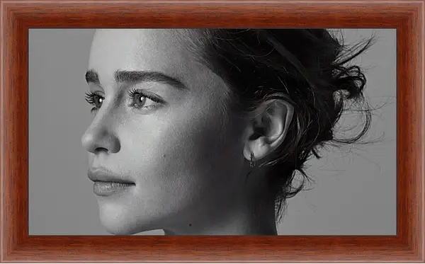 Картина в раме - Эмилия Кларк. Emilia Clarke Картина в раме - Эмилия Кларк. Emilia Clarke