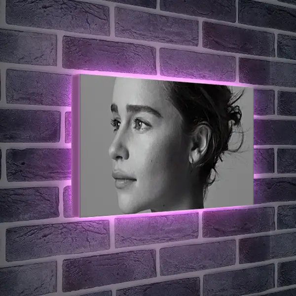 Лайтбокс световая панель - Эмилия Кларк. Emilia Clarke Лайтбокс световая панель - Эмилия Кларк. Emilia Clarke