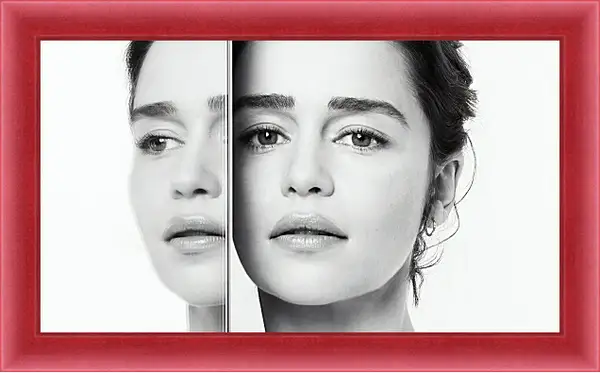Картина в раме - Эмилия Кларк. Emilia Clarke Картина в раме - Эмилия Кларк. Emilia Clarke