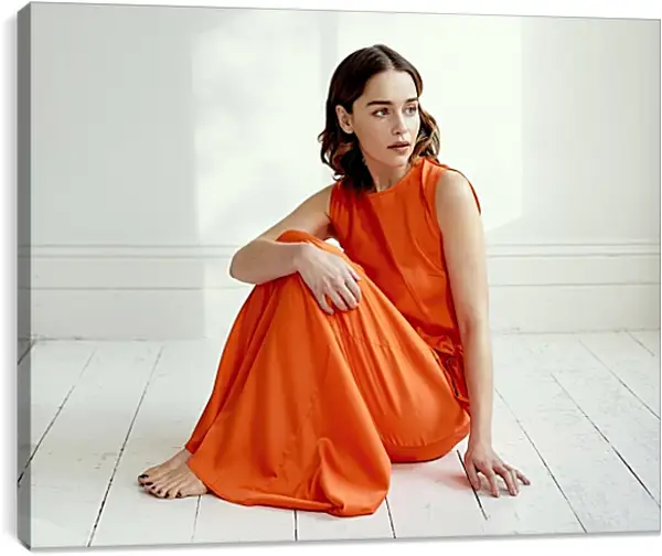 Постер на подрамнике - Эмилия Кларк. Emilia Clarke Постер на подрамнике - Эмилия Кларк. Emilia Clarke