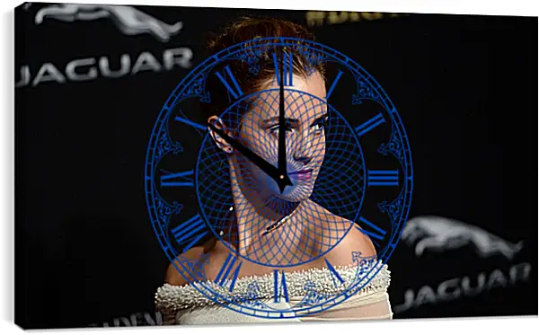 Часы картина - Эмма Уотсон. Emma Watson Часы картина - Эмма Уотсон. Emma Watson