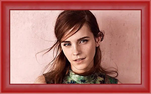 Картина в раме - Эмма Уотсон. Emma Watson Картина в раме - Эмма Уотсон. Emma Watson