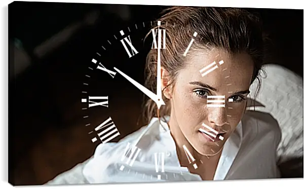 Часы картина - Эмма Уотсон. Emma Watson Часы картина - Эмма Уотсон. Emma Watson