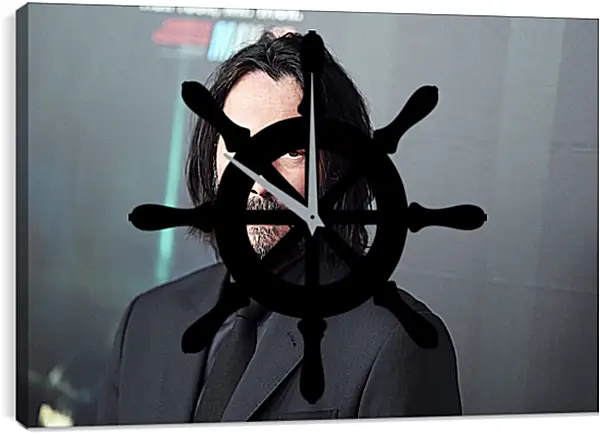 Часы картина - Киану Ривз. Keanu Reeves Часы картина - Киану Ривз. Keanu Reeves