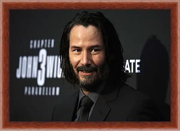 Картина в раме - Киану Ривз. Keanu Reeves Картина в раме - Киану Ривз. Keanu Reeves