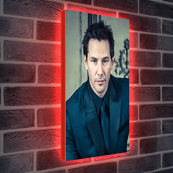 Лайтбокс световая панель - Киану Ривз. Keanu Reeves Лайтбокс световая панель - Киану Ривз. Keanu Reeves