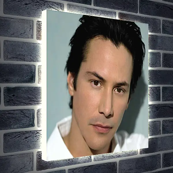 Лайтбокс световая панель - Киану Ривз. Keanu Reeves Лайтбокс световая панель - Киану Ривз. Keanu Reeves
