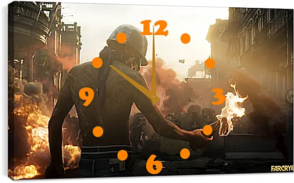 Часы картина - Far Cry 6 Часы картина - Far Cry 6